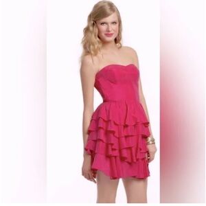Rebecca Taylor party girl strapless dress
